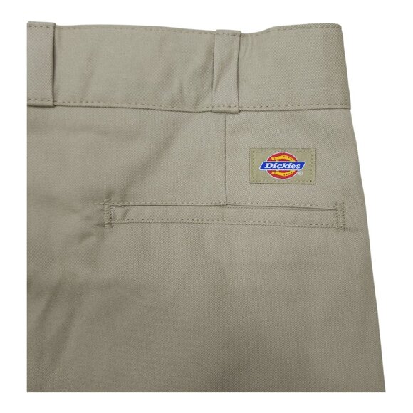 Dickies Mens Pleated Front Easy Care Shorts 48 Classic Work Stain Release Khaki - Picture 6 of 8
